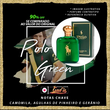 Perfume Similar Gadis 114 Inspirado em Polo Green Contratipo